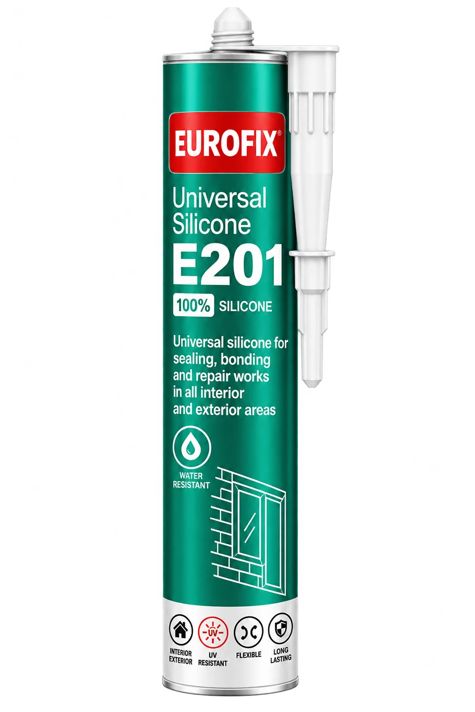 سیلیکون همه کاره EUROFIX E - 201 | UNIVERSAL SILICONE