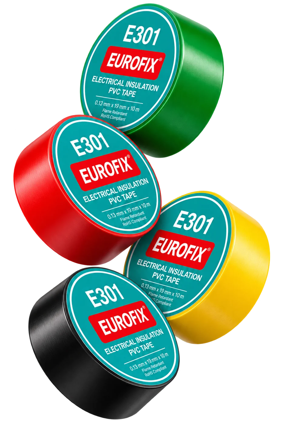 نوار برق EUROFIX E - 301 | ELECTRIC P.V.C TAPE